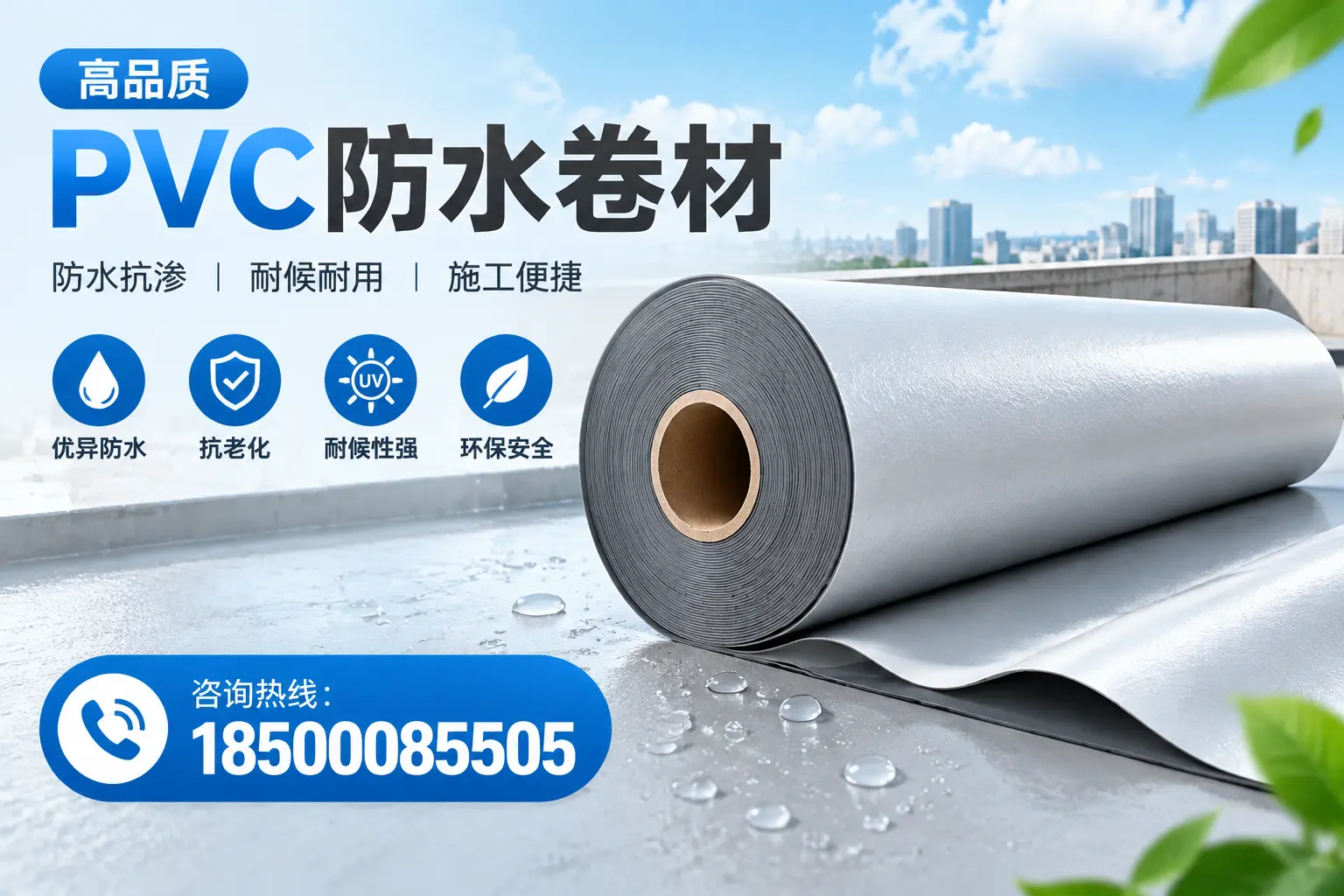 什么是pvc防水卷材？保定消费者需了解的基础知识